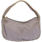PRADA Hand Bag Nylon Purple 67321