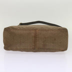 FENDI Zucchino Canvas Shoulder Bag Brown67343