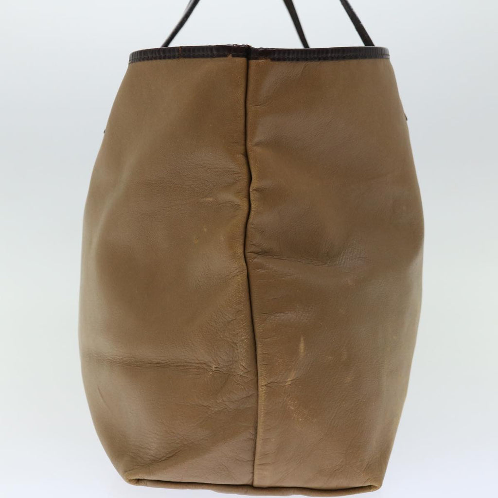 FENDI Tote Bag Leather Beige67352