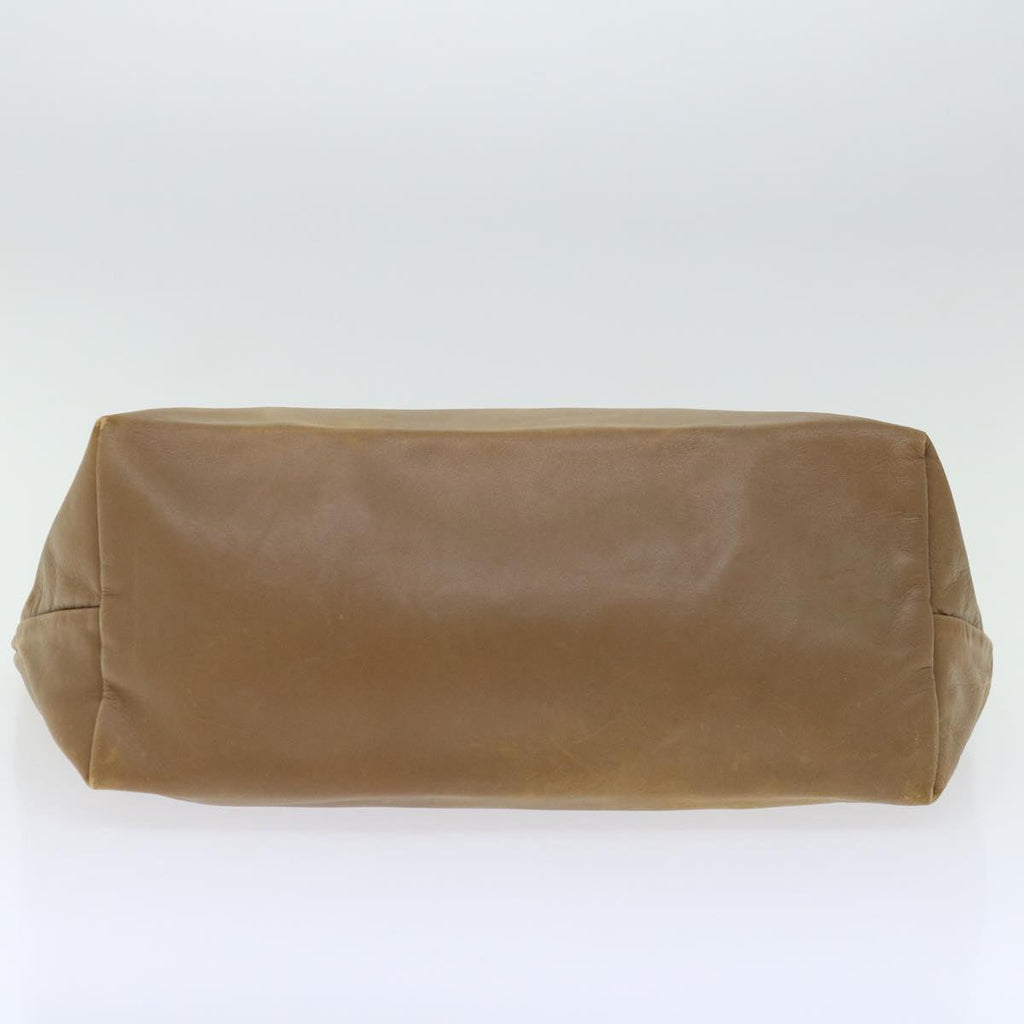 FENDI Tote Bag Leather Beige67352