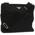 PRADA Shoulder Bag Nylon Black 67447