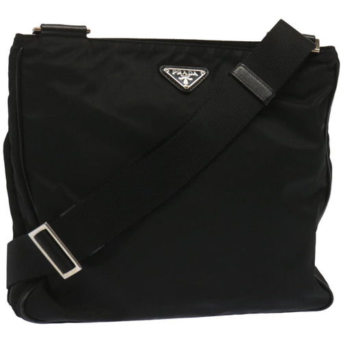 PRADA Shoulder Bag Nylon Black 67447