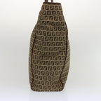 FENDI Zucchino Canvas Hand Bag Brown67454