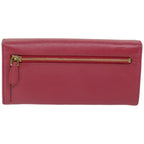 PRADA Long Wallet Safiano leather Pink  67548