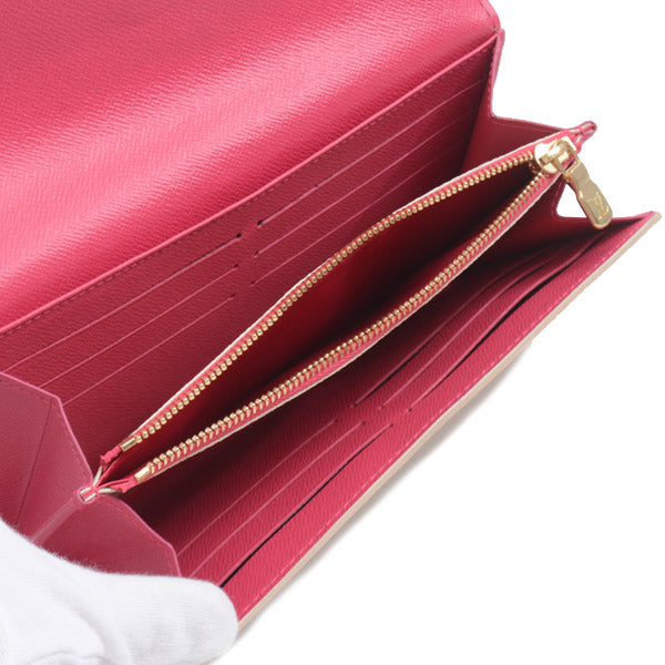 Louis Vuitton Damier Azur Vivienne Holiday Long Wallet N60497