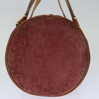 CELINE C Macadam Canvas Hand Bag Pink  67680
