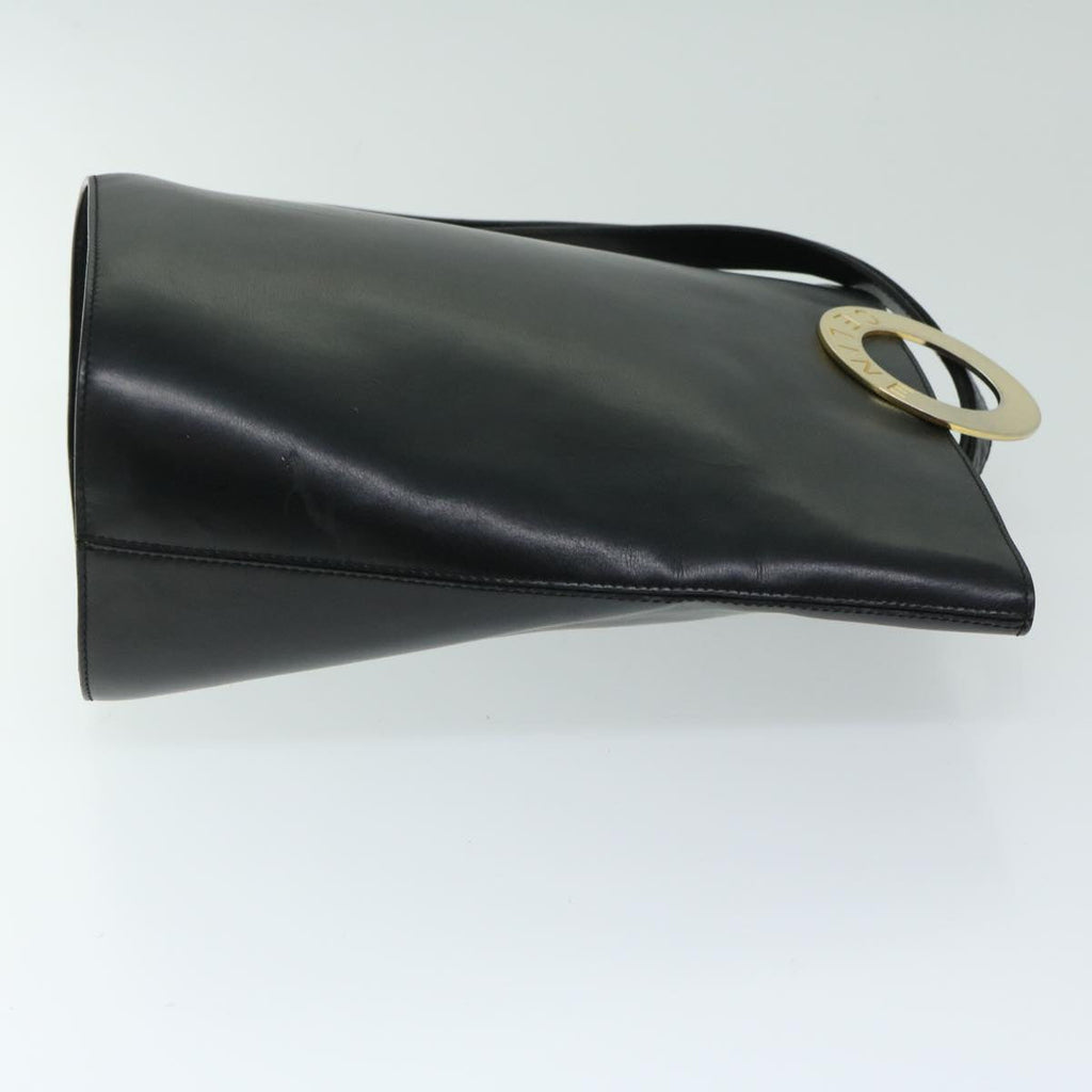 CELINE Shoulder Bag Leather Black  67807