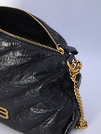 Balenciaga Crush Zipped Hobo Bag