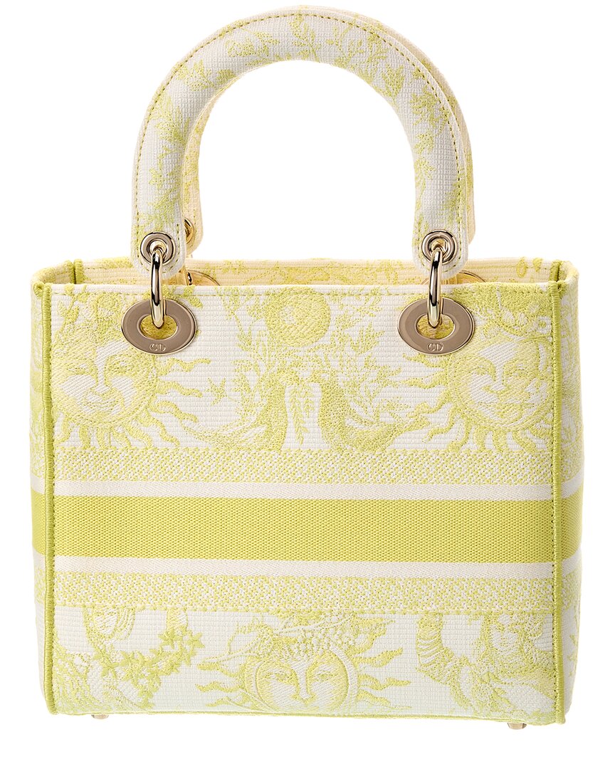 Dior Lady D-Lite Medium Canvas Tote