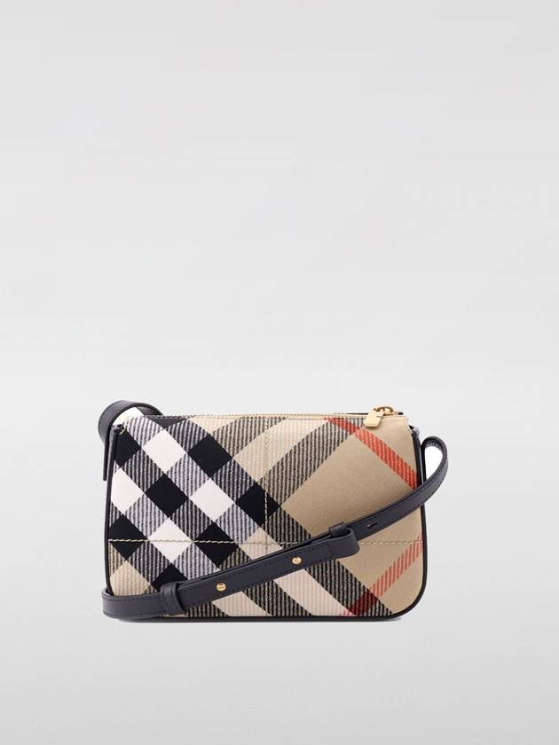 Burberry Snip Check Cross Bag Sand