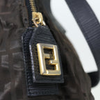 FENDI Zucca Canvas Hand Bag Black67993