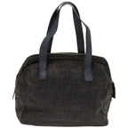 FENDI Zucca Canvas Hand Bag Black67993