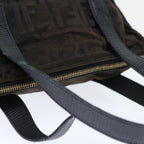 FENDI Zucca Canvas Hand Bag Black67993