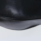 FENDI Zucchino Canvas Shoulder Bag Black67994