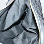 FENDI Zucchino Canvas Shoulder Bag Black67994