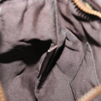 FENDI Zucca Canvas Shoulder Bag Black Brown67995