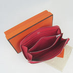 Hermes Wallet H016 Wallet Cow Leather