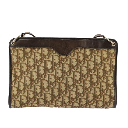 Dior 30 Montaigne  Canvas Shoulder Bag (Pre-Owned)