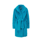 BOTTEGA VENETA Lamb Fur Jacket with Removable Belt for Women