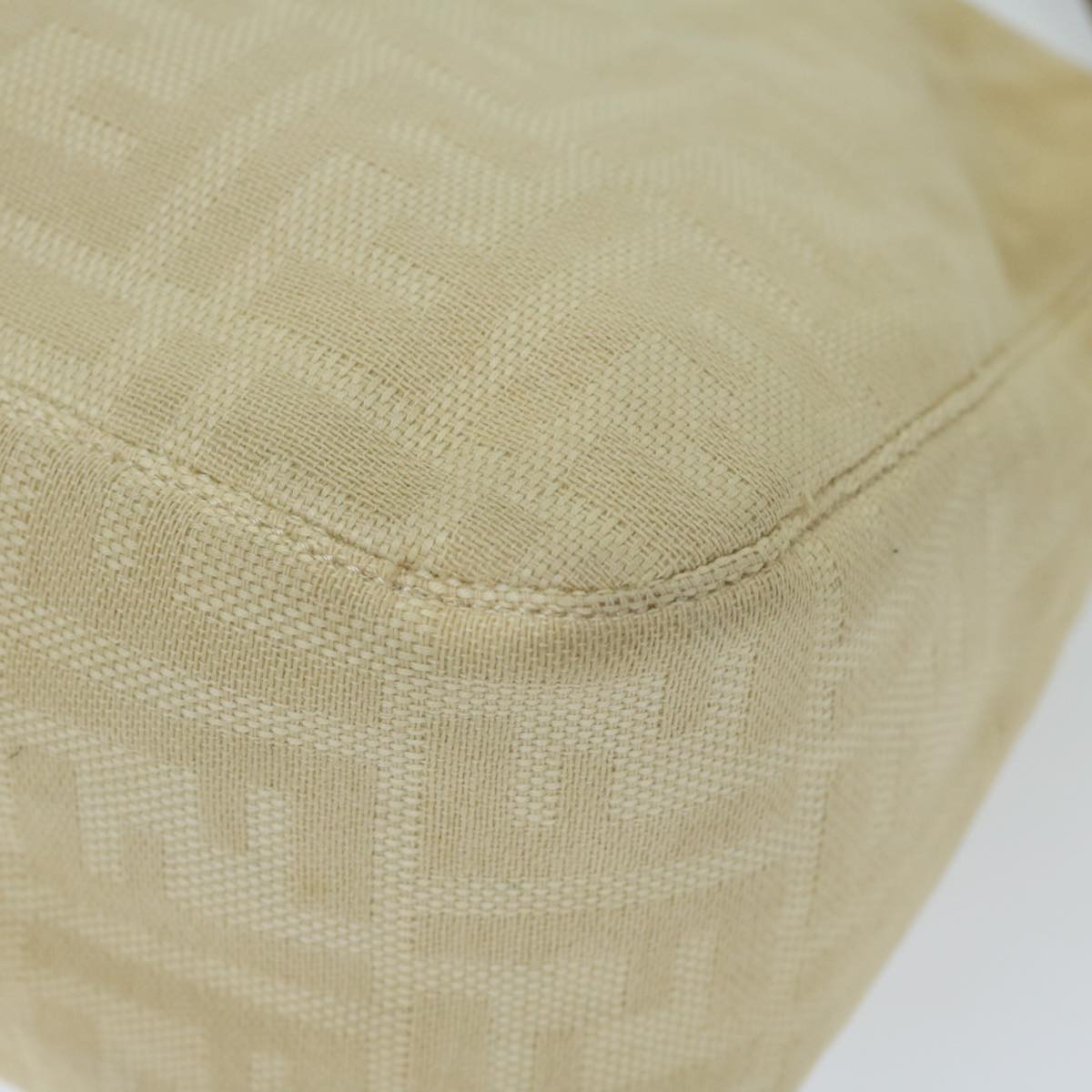 FENDI Zucca Canvas Mamma Baguette Shoulder Bag Beige68065