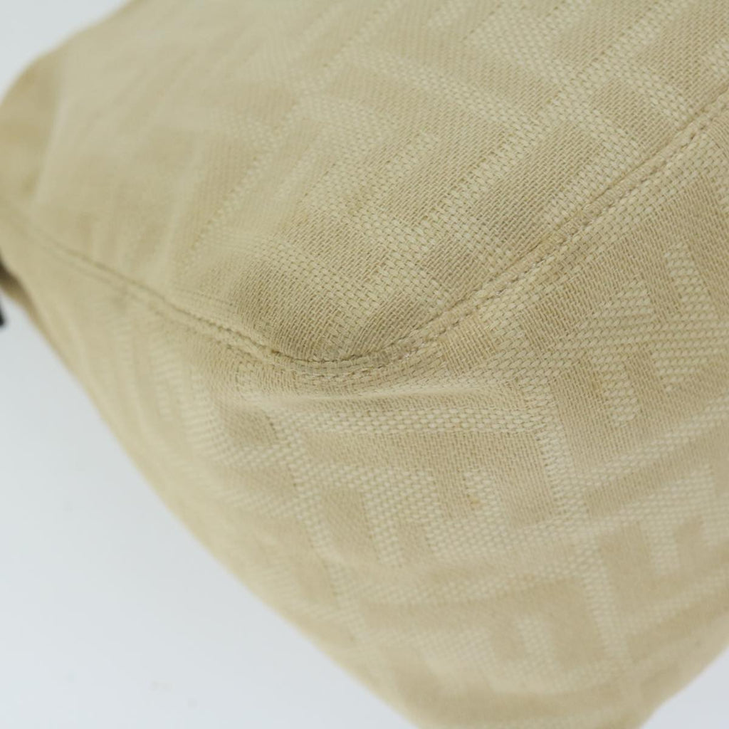 FENDI Zucca Canvas Mamma Baguette Shoulder Bag Beige68065