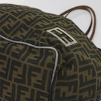 FENDI Zucca Canvas Tote Bag Black Brown68068