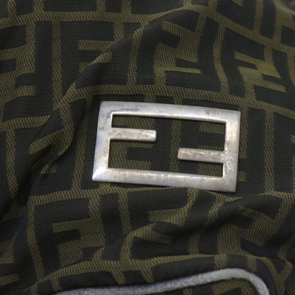 FENDI Zucca Canvas Tote Bag Black Brown68068