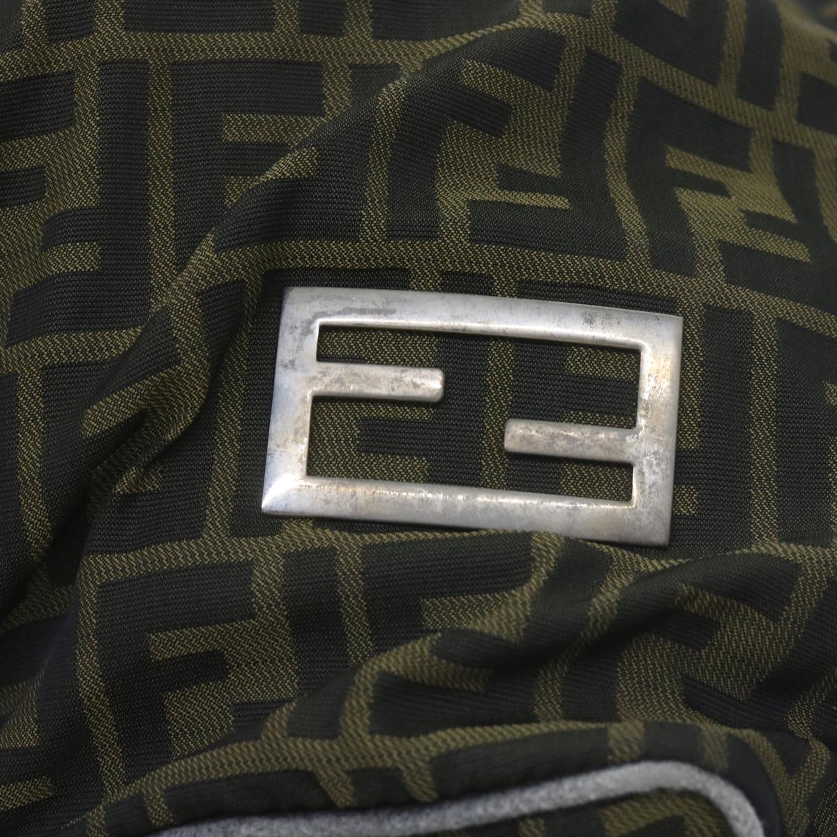 FENDI Zucca Canvas Tote Bag Black Brown68068