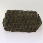 FENDI Zucca Canvas Tote Bag Black Brown68068
