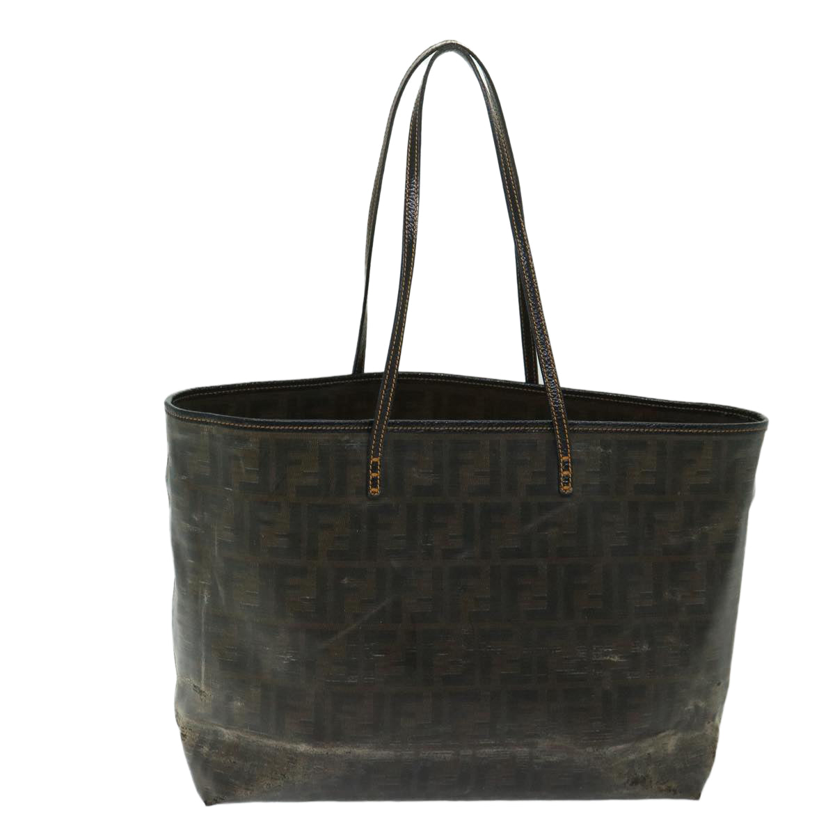 FENDI Zucca Canvas Tote Bag Brown68069