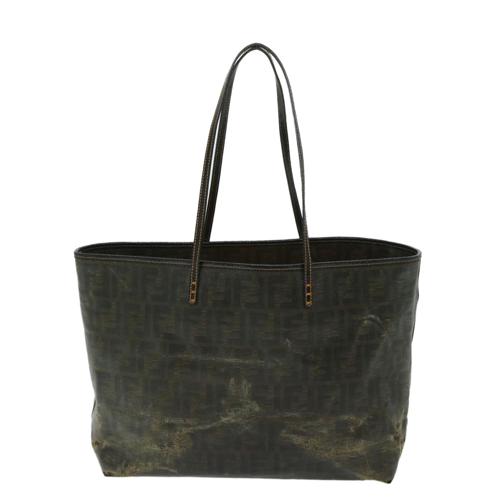 FENDI Zucca Canvas Tote Bag Brown68069