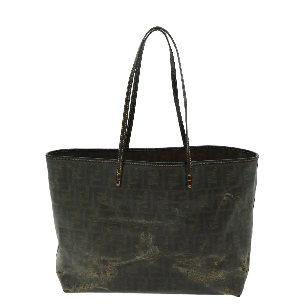 FENDI Zucca Canvas Tote Bag Brown68069