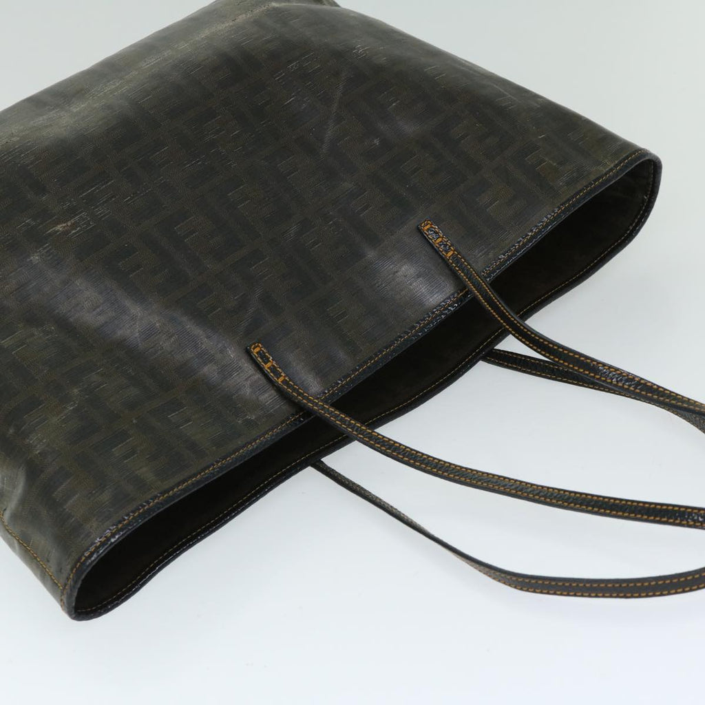 FENDI Zucca Canvas Tote Bag Brown68069
