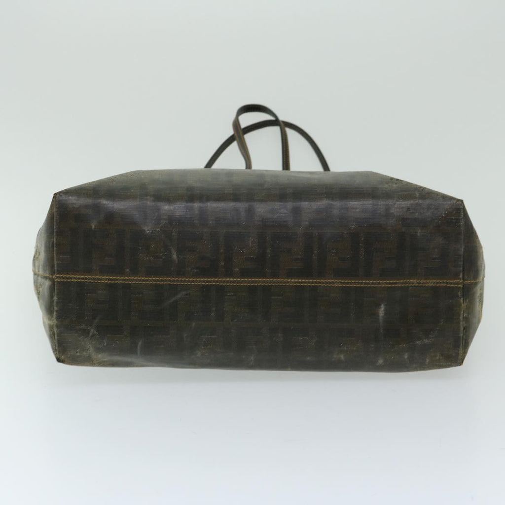 FENDI Zucca Canvas Tote Bag Brown68069
