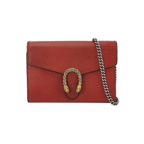 Gucci Dionysus Mini Bag in Solid Leather with Double Tiger Head Buckle 250430781173246