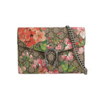 Gucci Dionysus Mini Leather Geranium Print Double Tiger Head Buckle Crossbody Shoulder Bag 250430781173225
