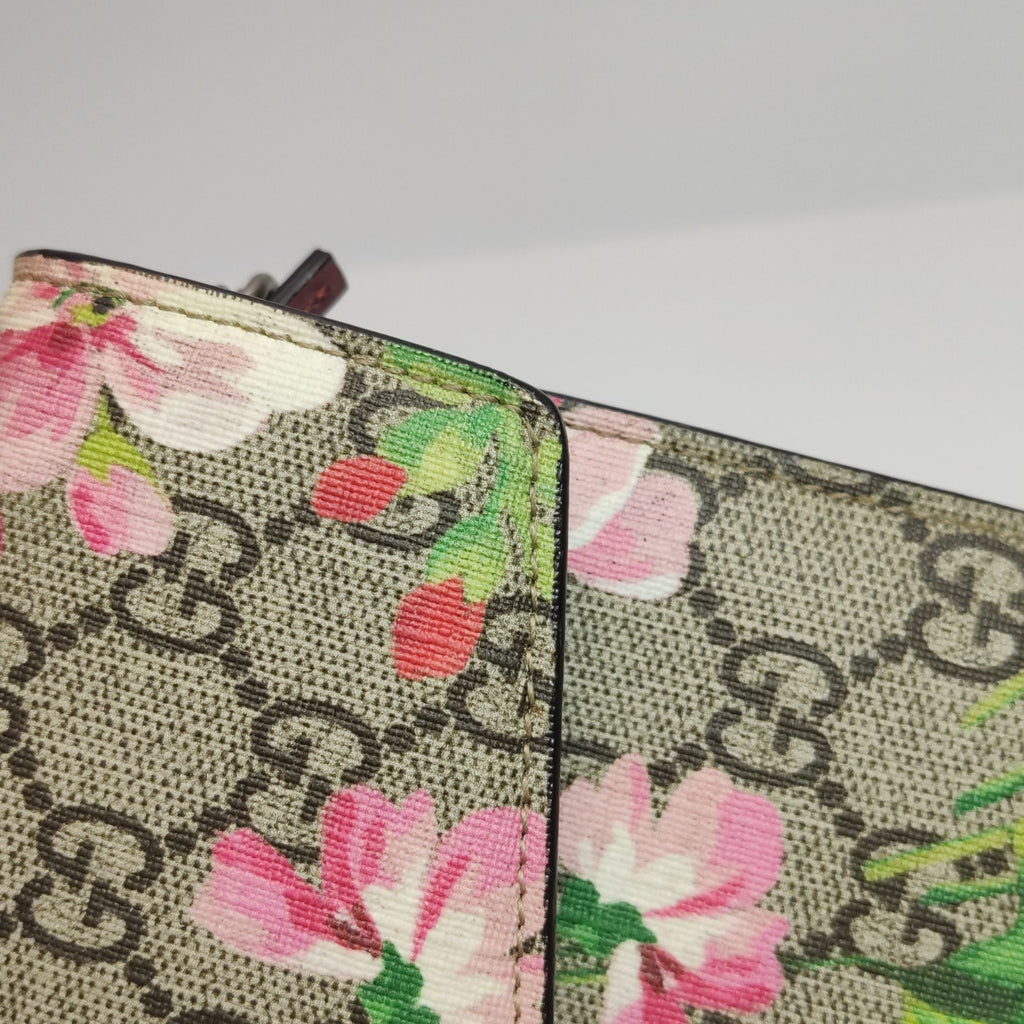 Gucci Dionysus Mini Leather Geranium Print Double Tiger Head Buckle Crossbody Shoulder Bag 250430781173225