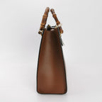 Gucci Diana Medium Leather Solid GG Logo Bamboo Handle Crossbody Shoulder Bag 250429781171055
