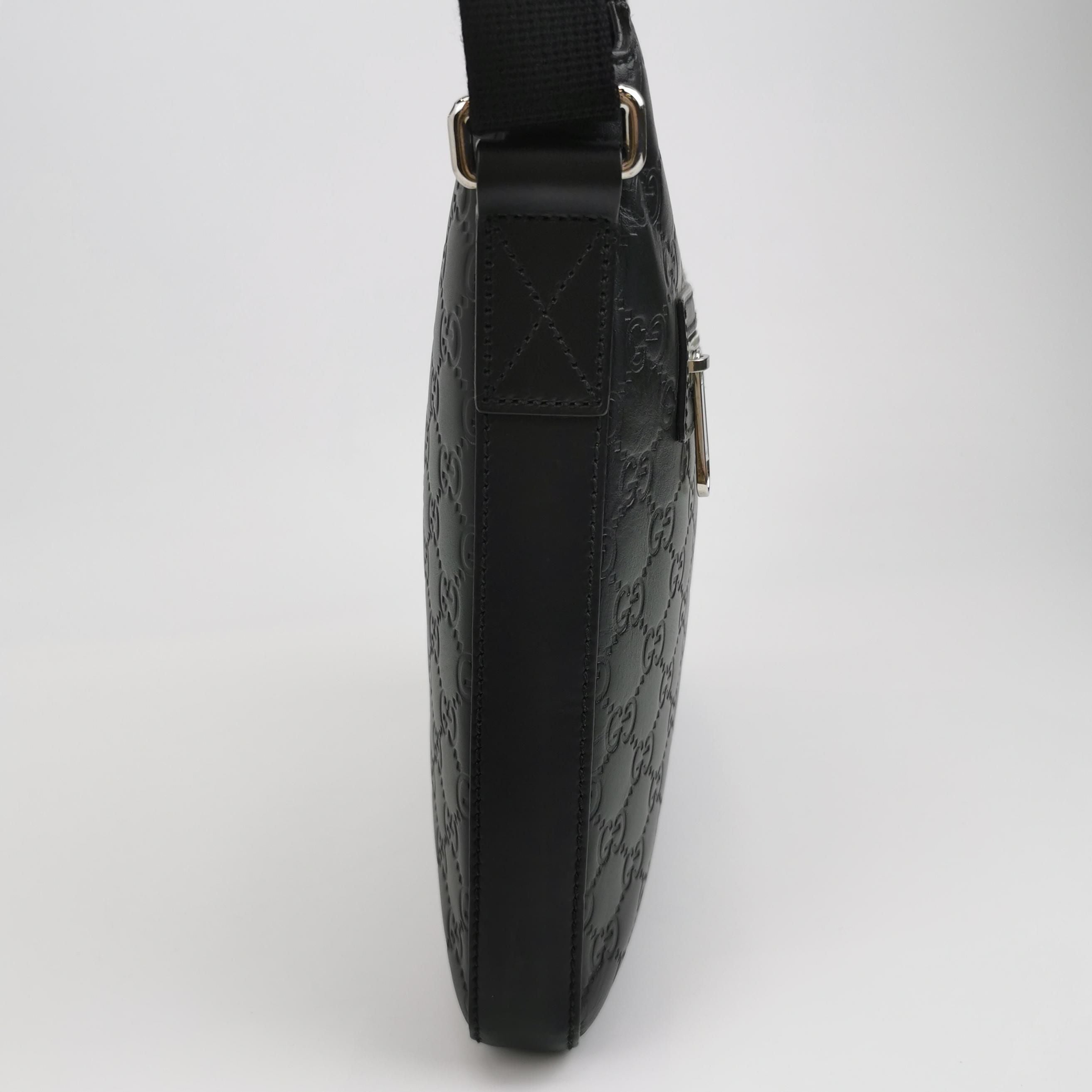 Gucci GG Monogram Leather Shoulder Bag 057850200386