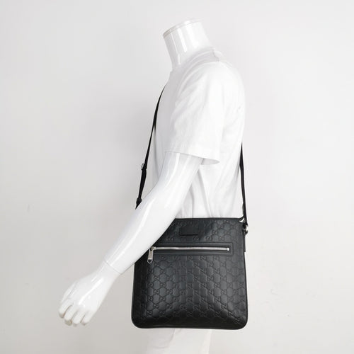 Gucci GG Monogram Leather Shoulder Bag 057850200386