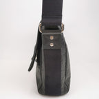 Gucci Leather Canvas Monogram Logo Shoulder Bag 250429781171657