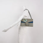 Gucci Dionysus Small Suede Floral Print Double Tiger Head Buckle Shoulder Bag 250430781173149