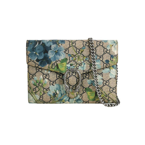 Gucci Dionysus Mini Leather Floral Print Double Tiger Head Buckle Crossbody Shoulder Bag 250430781173235