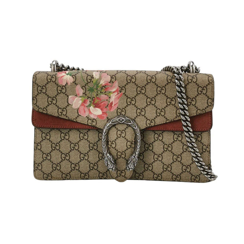 Gucci Dionysus Small Shoulder Bag with Suede and Floral Print 250430781173181