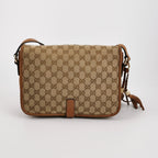 Gucci GG Canvas and Leather Shoulder Bag 250428781169838