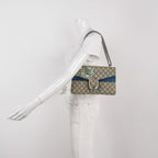 Gucci Dionysus Small Suede Floral Print Double Tiger Head Buckle Shoulder Bag 250430781173185