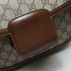Gucci 1955 Small GG Canvas and Leather Shoulder Bag 250502781174829