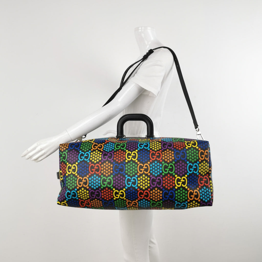 Gucci Magic Jumping Candy Series Medium Leather GG Monogram Shoulder Bag Luggage 250503781176387