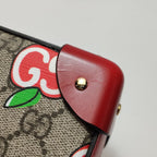 Gucci Padlock Small Leather Double G Apple Print Lock Bamboo Handle Shoulder Bag 250502781175693