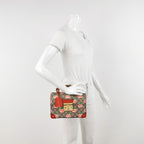 Gucci Padlock Small Leather Double G Apple Print Lock Bamboo Handle Shoulder Bag 250502781175693